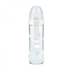 NUK BIBERON VERRE NEW CLASSIC 0-6M 240ml