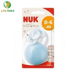 Sucette Rose&Blue avec Boite (Bleu) (0-6m) NUK