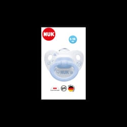 Nuk Sucette Rose et Bleu Bleu Avec Boite 6-18M