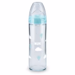 Biberon verre tétine silicone 240ml nuk first choice
Compatible avec l'ensemble des accessoires nuk first choice.
Muni d'une  ...