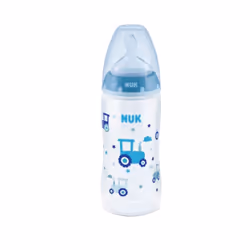NOUVEAU! DANS LE BIBERON NUK TEMPERATURE CONTROL, UN COMPTEUR INDIQUANT LA TEMPÉRATURE DU CONTENU, QUI DEVIENT BLANC SI LE CO ...