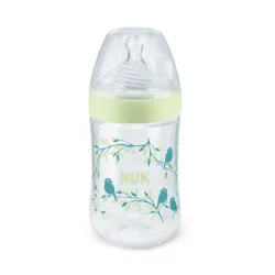 Nuk Biberon Nature Sense Temperature Control 'M' 260ml Plastique Fille
