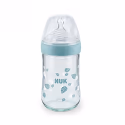 Biberon en verre NUK Nature Sense Temperature control 240ml