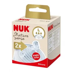 NUK Nature Sense 2 Tétines Silicone