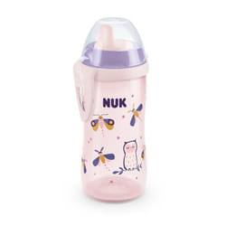 Biberon Kiddy Cup 300ml Night Rose-Violet 12m+ Nuk
