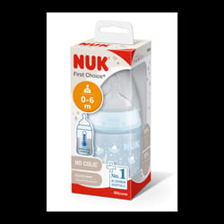 Nuk Biberon Plastique 150ML Blue 0-6M