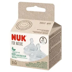 NUK Nature Sense 2 Tétines Silicone - Taille : M