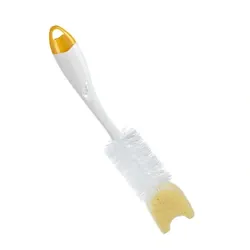 NUK Goupillon pour biberon 2 en 1, avec éponge