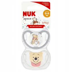 Nuk - Lot De 2 Sucettes Disney 0-6Mois
