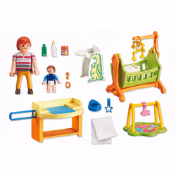 Playmobil Dollhouse Chambre de bébé - Vue supplémentaire 3