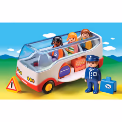 Playmobil 1.2.3 Autocar de voyage