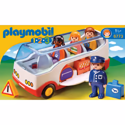 Playmobil 1.2.3 Autocar de voyage - Vue supplémentaire 5