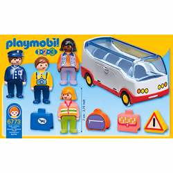 Playmobil 1.2.3 Autocar de voyage - Vue supplémentaire 6