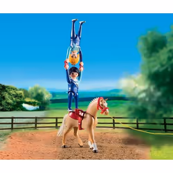 Playmobil Voltigeuses et cheval