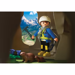 Playmobil Sports & Action Rocher D'Escalade Et Accueil - Vue supplémentaire 5
