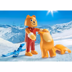 Playmobil FamilyFun Moniteur De Ski Avec Enfants