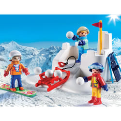 Playmobil FamilyFun Enfants Avec Boules De Neige