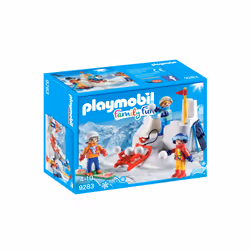 Playmobil FamilyFun Enfants Avec Boules De Neige