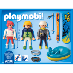 Playmobil FamilyFun Vacanciers Aux Sports D'Hiver - Vue supplémentaire 4