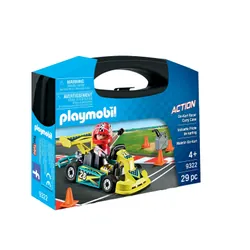 Playmobil Action Valisette Pilote de karting
