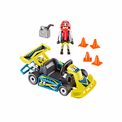 Playmobil Action Valisette Pilote de karting - Vue supplémentaire 2