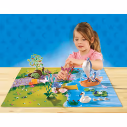 Playmobil Fairies Fées Avec Support De Jeu