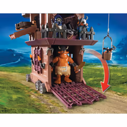 Playmobil Knights Tour D'Attaque Mobile Des Nains - Vue supplémentaire 4