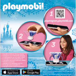 PLAYMOBIL 9350 Magic - Princesse Cristal avec Cristal holographique 3D - Vue supplémentaire 11