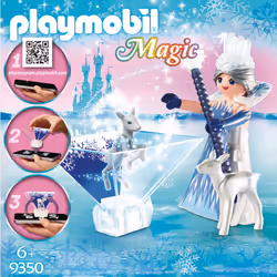 PLAYMOBIL 9350 Magic - Princesse Cristal avec Cristal holographique 3D - Vue supplémentaire 9
