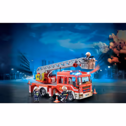 Playmobil Camion de pompiers avec échelle pivotant - Vue supplémentaire 2