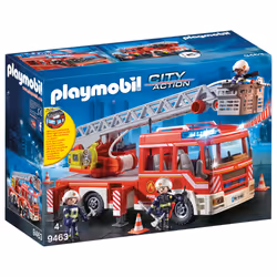 Playmobil Camion de pompiers avec échelle pivotant - Vue supplémentaire 9