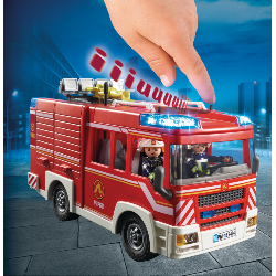 Playmobil Fourgon d'intervention des pompiers