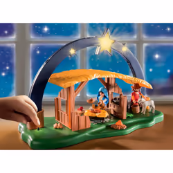 Playmobil Crèche avec illumination - Vue supplémentaire 2
