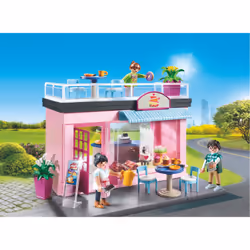 Playmobil City Life Salon de thé - Vue supplémentaire 2