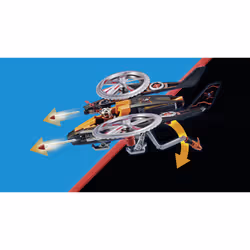 Playmobil Galaxy Police Hélicoptère Et Pirates De L'Espace - Vue supplémentaire 4