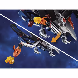 Playmobil Galaxy Police Hélicoptère Et Pirates De L'Espace - Vue supplémentaire 8