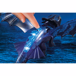 Playmobil Dragons Krokmou et Harold avec bébé dragon - Vue supplémentaire 4