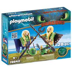 Playmobil Dragons Kranedur Et Kognedur En Combinaison - Vue supplémentaire 2