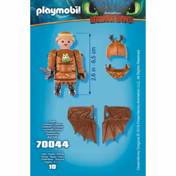 Playmobil Dragons Varek En Combinaison De Vol - Vue supplémentaire 3