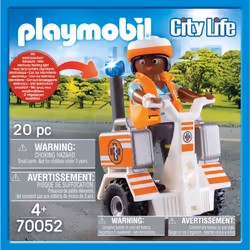 Playmobil City Life Secouriste Et Gyropode - Vue supplémentaire 5