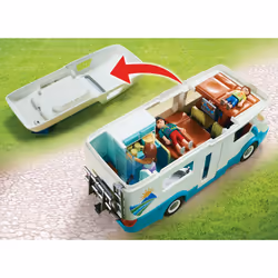 Playmobil FamilyFun Famille et camping-car - Vue supplémentaire 3