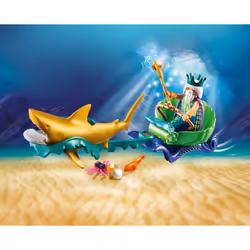 Playmobil Roi des mers avec calèche royale - Vue supplémentaire 2