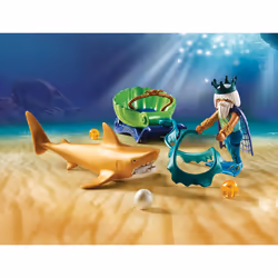 Playmobil Roi des mers avec calèche royale - Vue supplémentaire 3