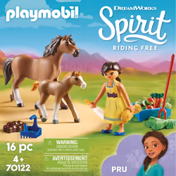 Playmobil Apo avec cheval et poulain - Vue supplémentaire 4