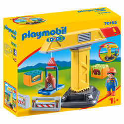 Playmobil 1.2.3 Grue de chantier