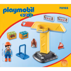Playmobil 1.2.3 Grue de chantier - Vue supplémentaire 4