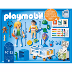 Playmobil City Life Chambre d'hôpital pour enfant - Vue supplémentaire 2