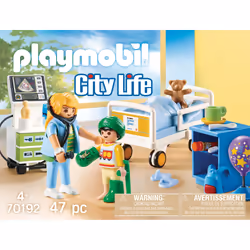 Playmobil City Life Chambre d'hôpital pour enfant - Vue supplémentaire 3