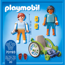 Playmobil City Life Patient en fauteuil roulant - Vue supplémentaire 3