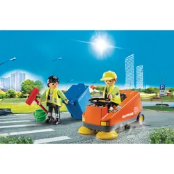 Playmobil City Life Agents D'Entretien Voirie